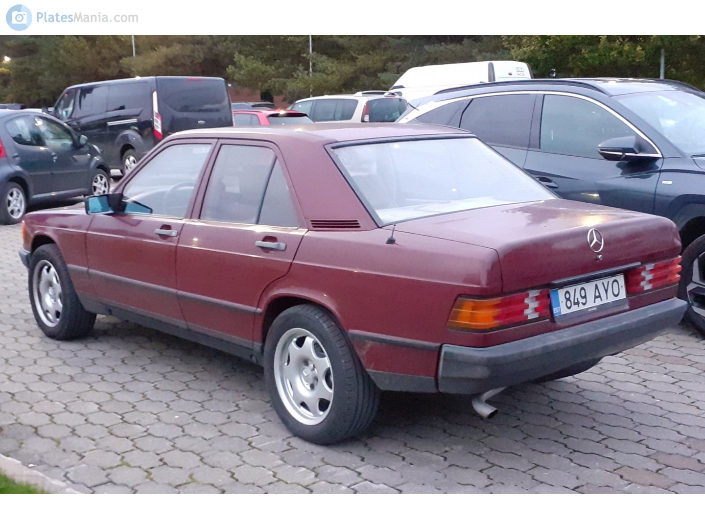 849 AYO, Mercedes-Benz C-Klasse 190 Sedan (W201), 1982–1993