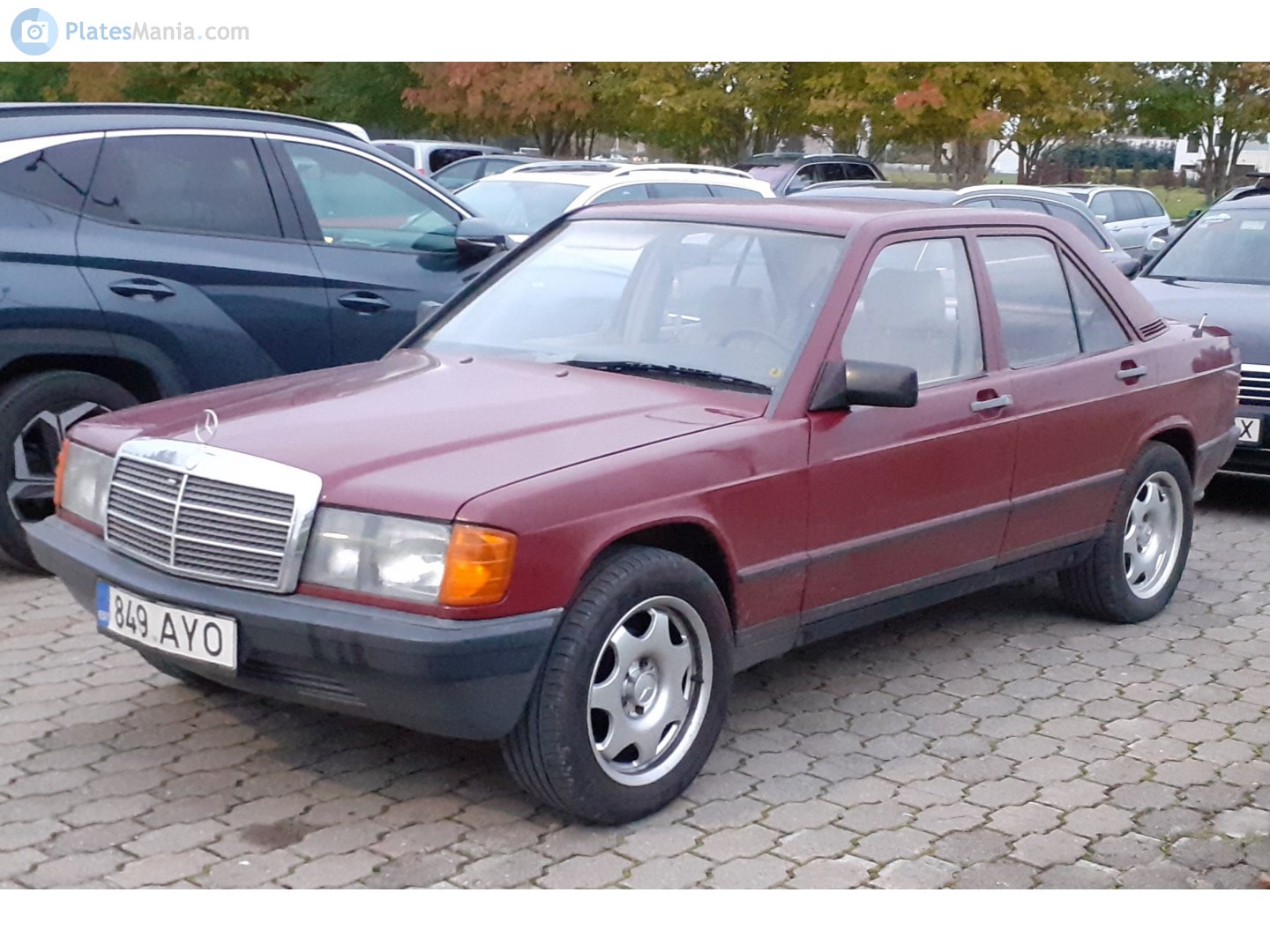 849 AYO, Mercedes-Benz C-Klasse 190 Sedan (W201), 1982–1993
