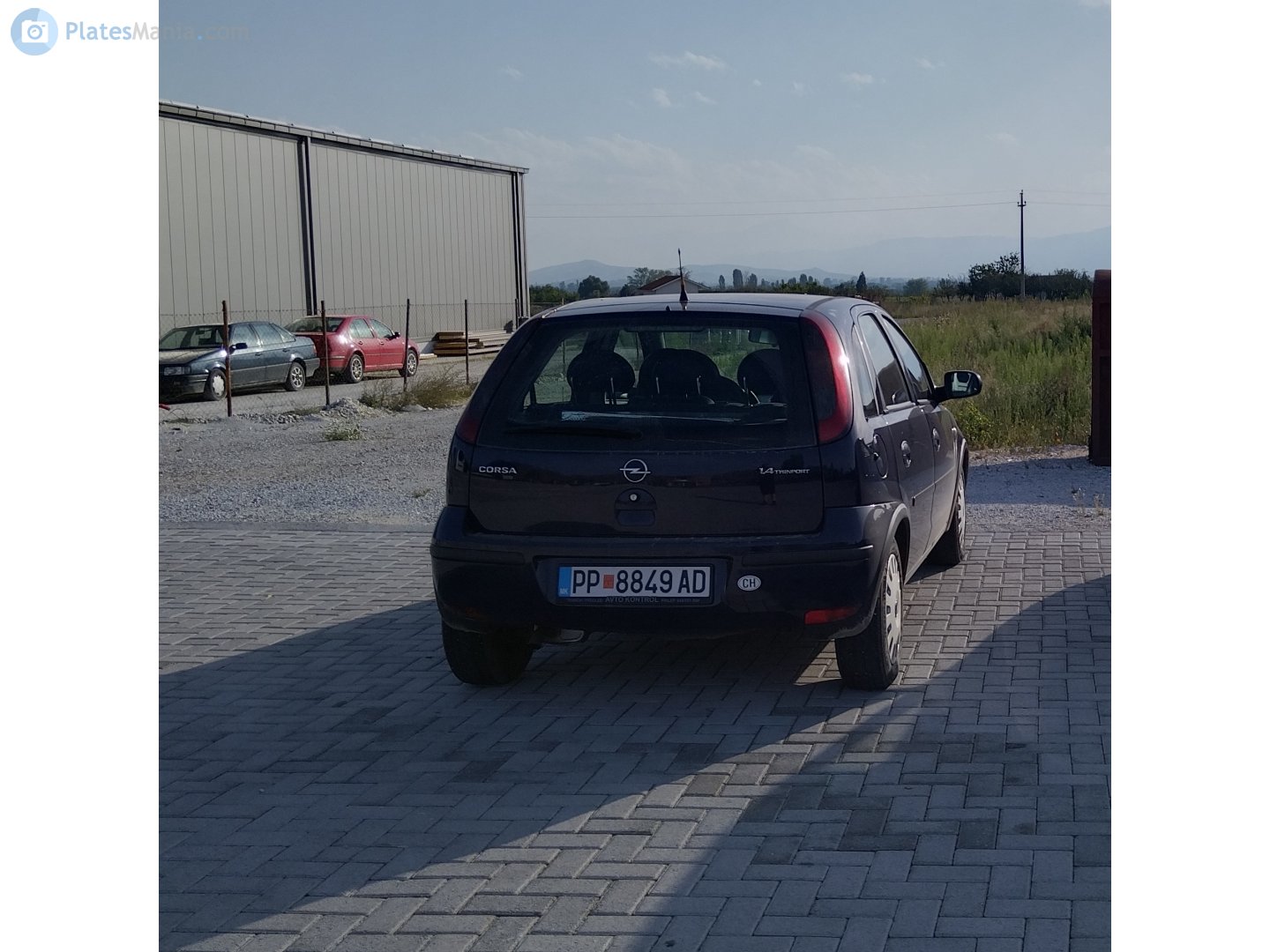 PP 8849 AD, Opel Corsa 3rd gen 5-door Hatch (C; X01), 2000–2006 (–2007 for ZA-market)