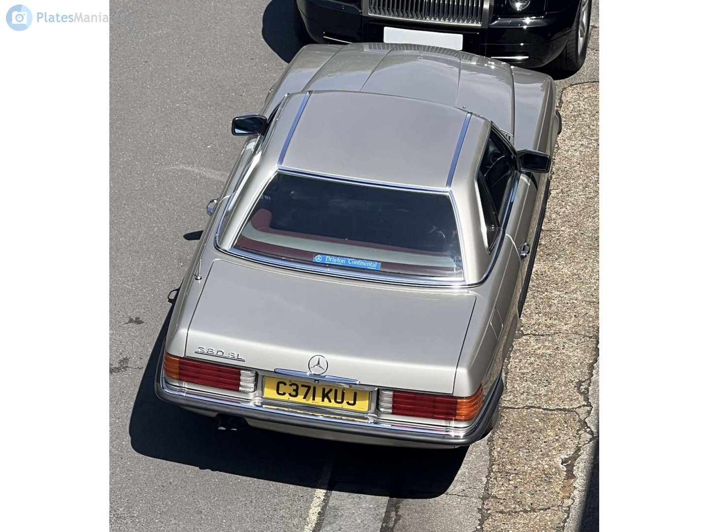 C371KUJ, Mercedes-Benz SL-Klasse 3rd gen (R107), 1971–1989