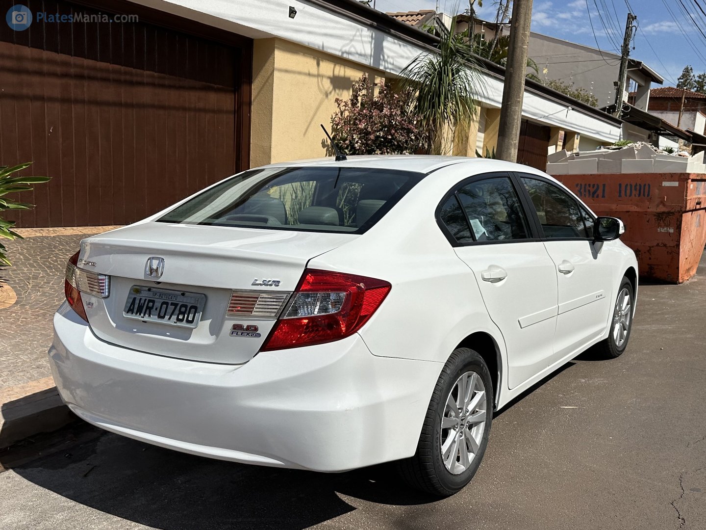 AWR-0780, Honda Civic 9th gen Sedan (FB), 2011–2016 (–2012 for NA-market)