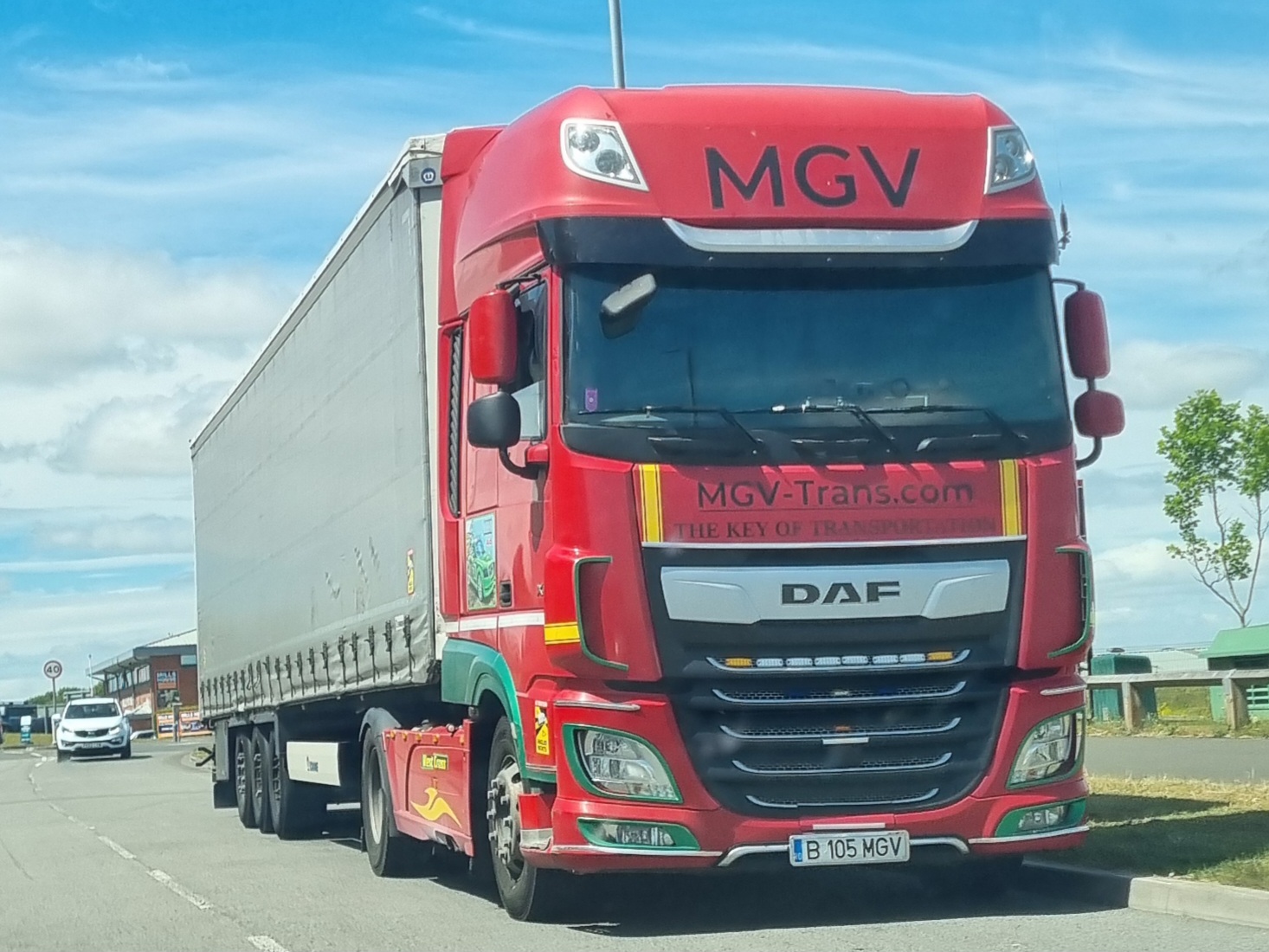 B 105 MGV, DAF XF 4th gen, facelift, 2017–2022