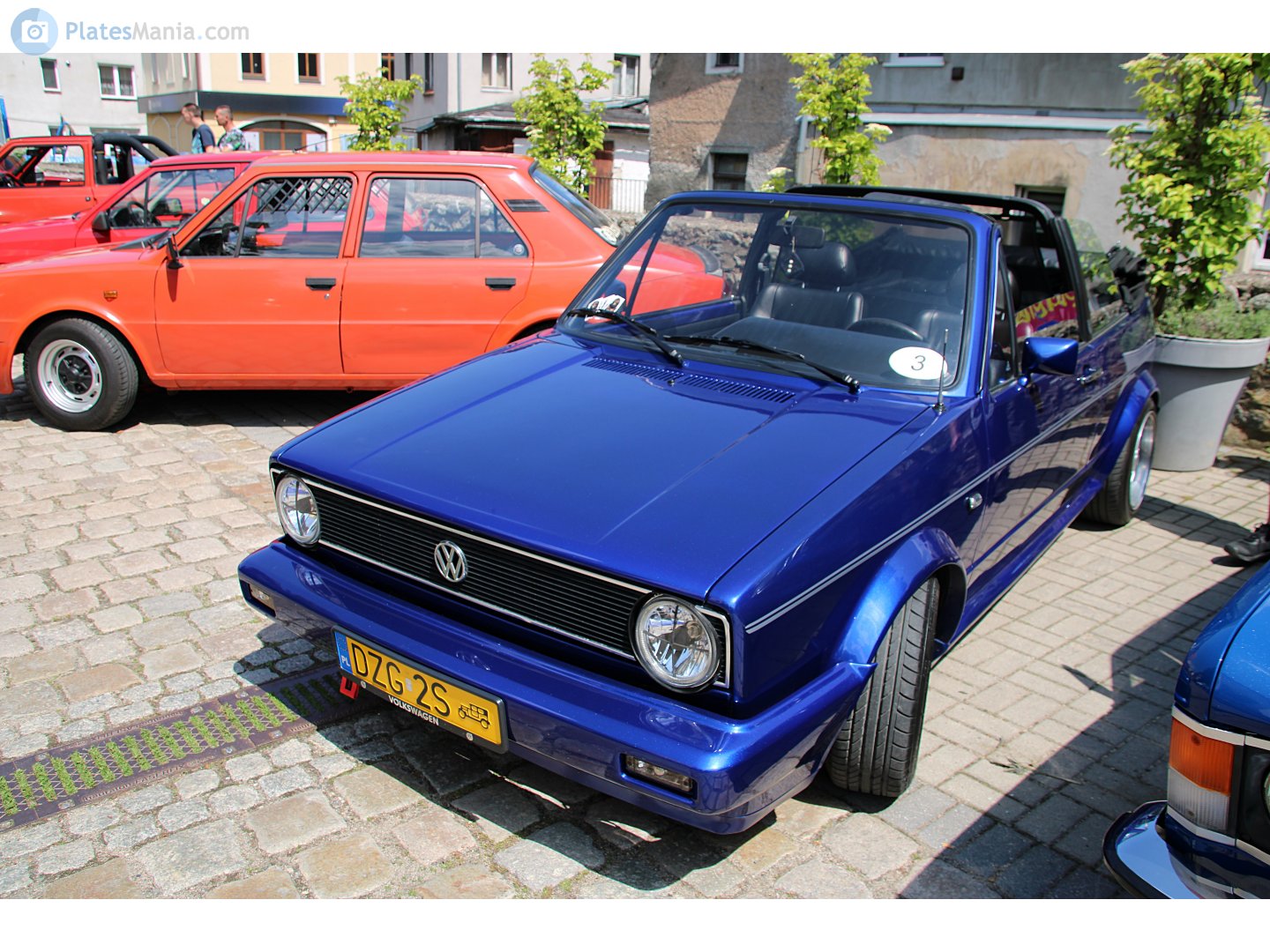 DZG 2S, Volkswagen Golf 1st gen Cabrio (17), 1979–1993