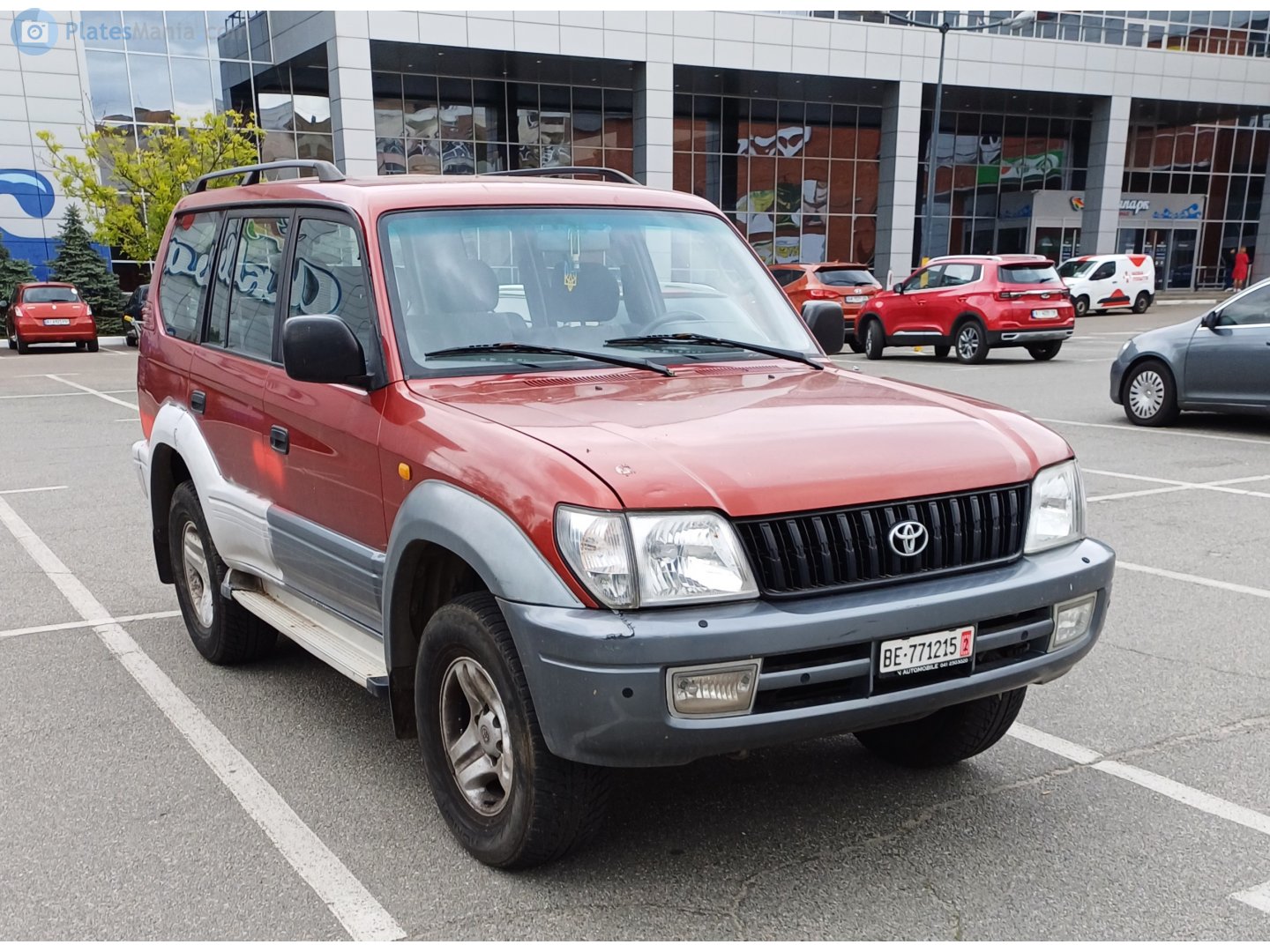 BE 771215, Toyota Land Cruiser Prado 2nd gen 5-door SUV (J95), 1996–2002