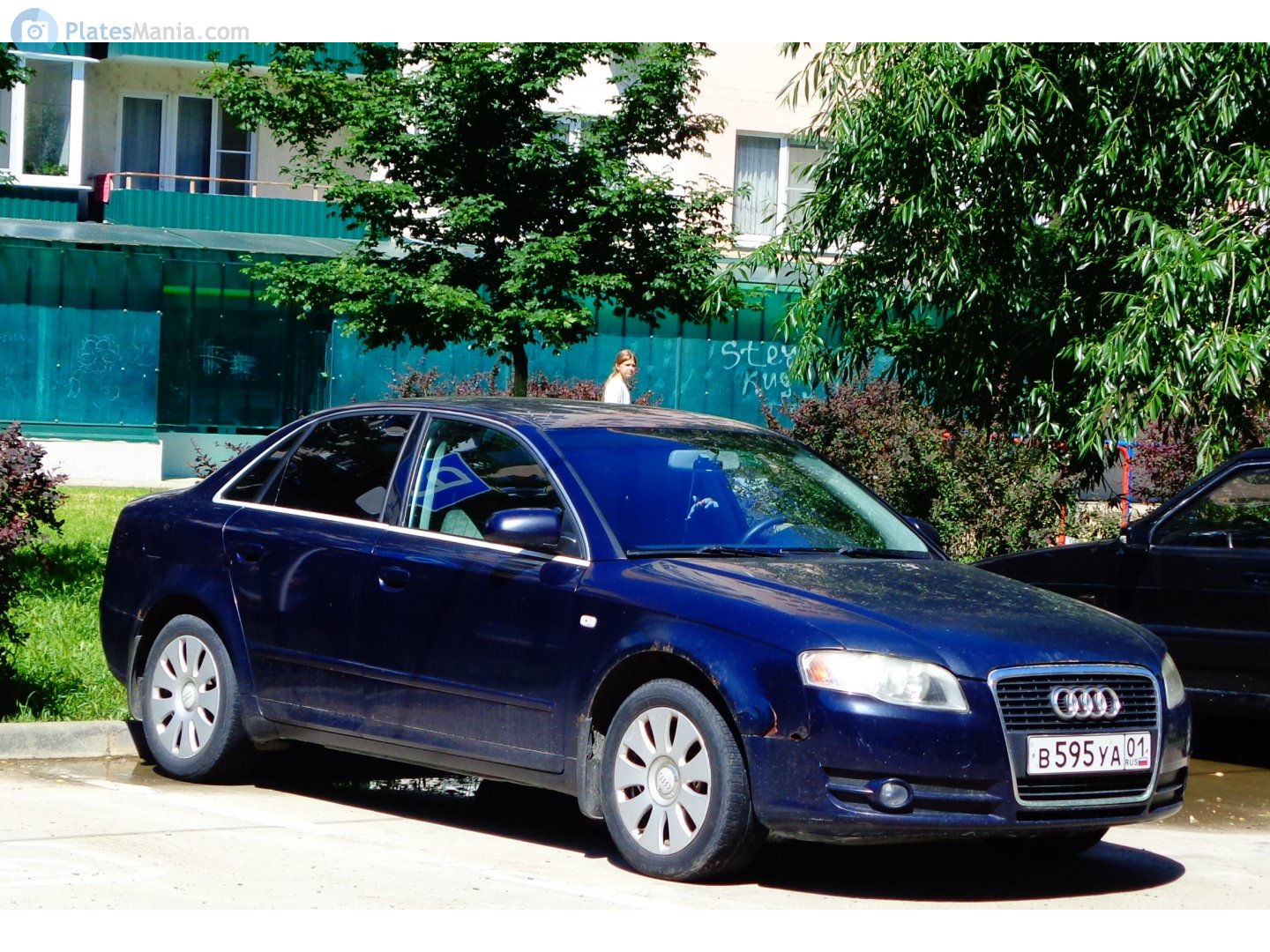 в 595 уа 01, Audi A4 3rd gen Sedan (B7/8EC), 2004–2007