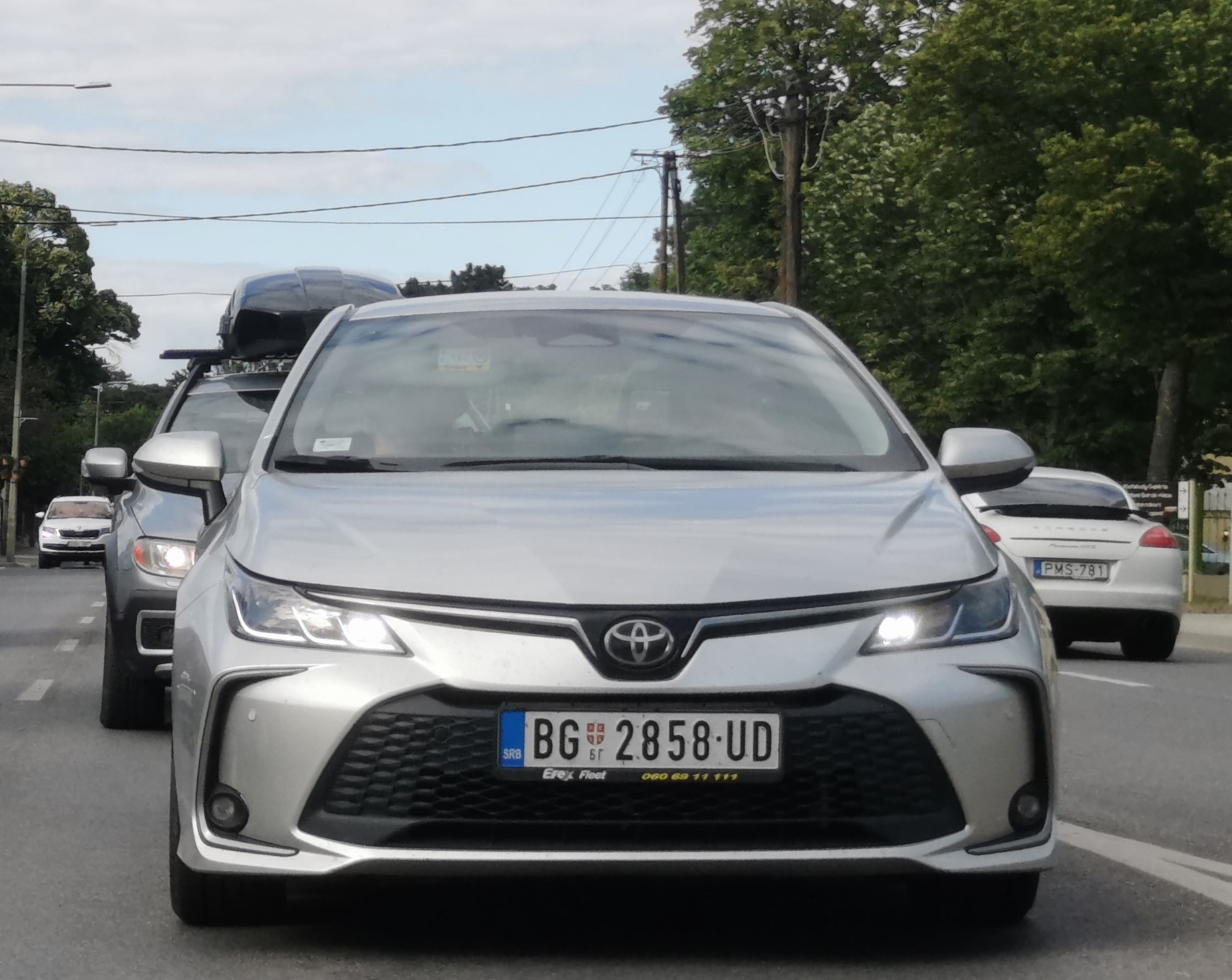 BG 2858-UD, Toyota Corolla 12th gen Hatch (E210), 2018–
