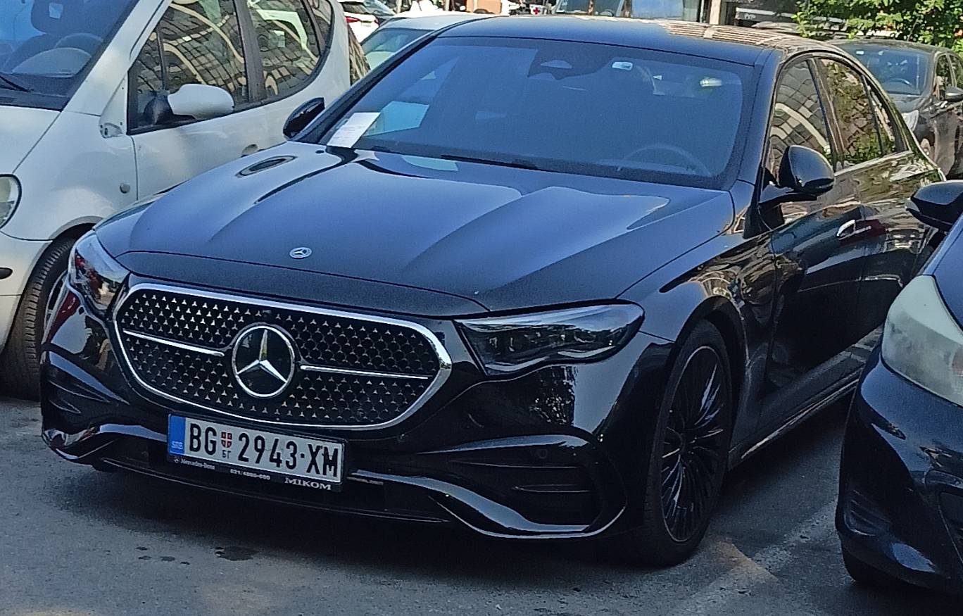 BG 2943-XM, Mercedes-Benz E-Klasse 6th gen Sedan (V214/W214), 2023­–