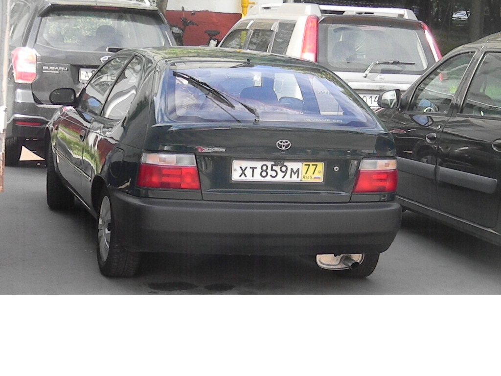 хт 859 м 77, Toyota Corolla 