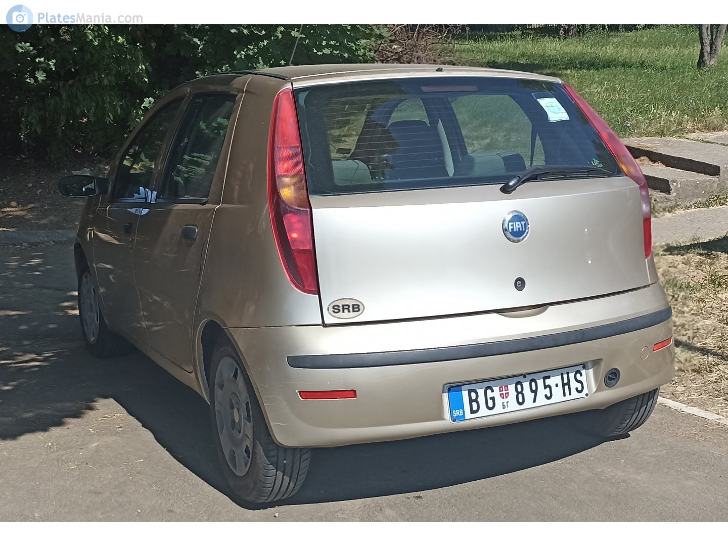 BG 895-HS, FIAT Punto 2nd gen (Classic) 5-door Hatch (188), facelift, 2003–2010