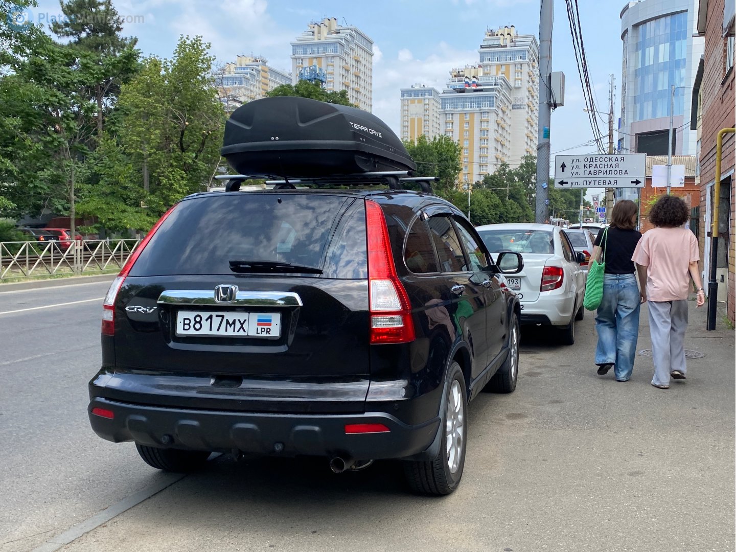 в 817 мх, Honda CR-V 3rd gen (RE), 2006–2012