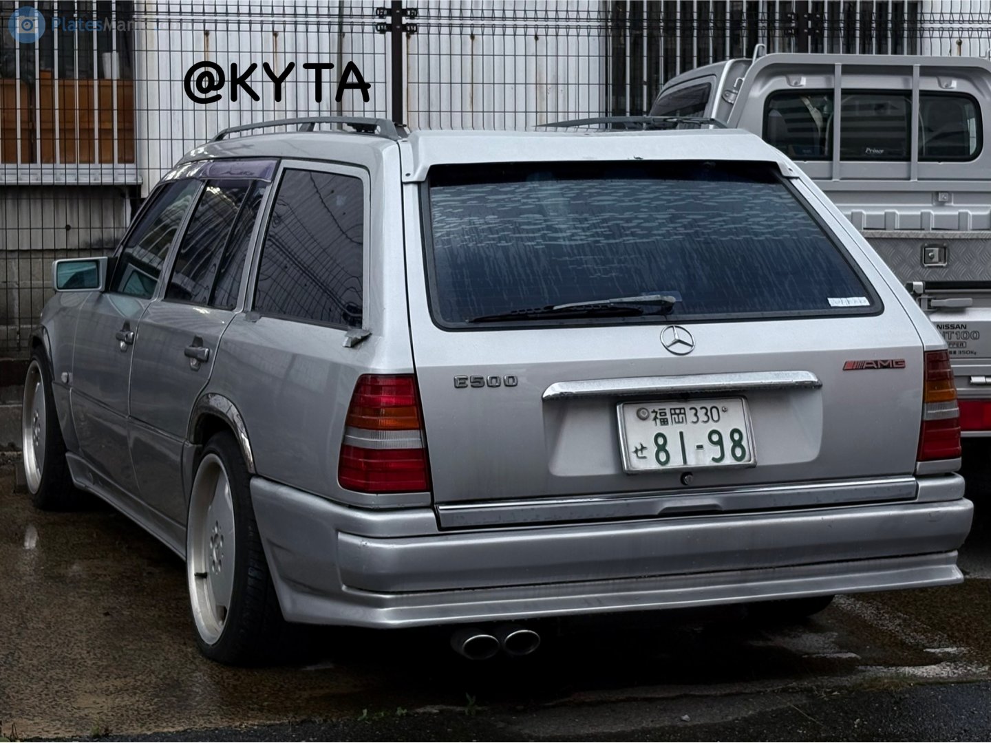 福岡 330 せ 8198, Mercedes-Benz E-Klasse 1st gen Wagon (S124), 1984­–1996
