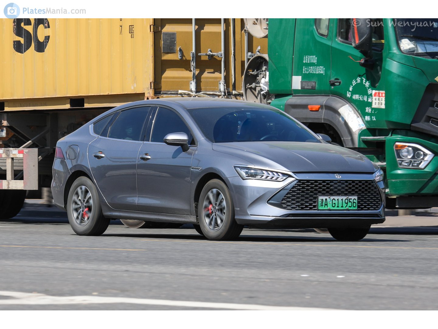 津A·G11956, BYD Qin 2nd gen Plus, 2021–