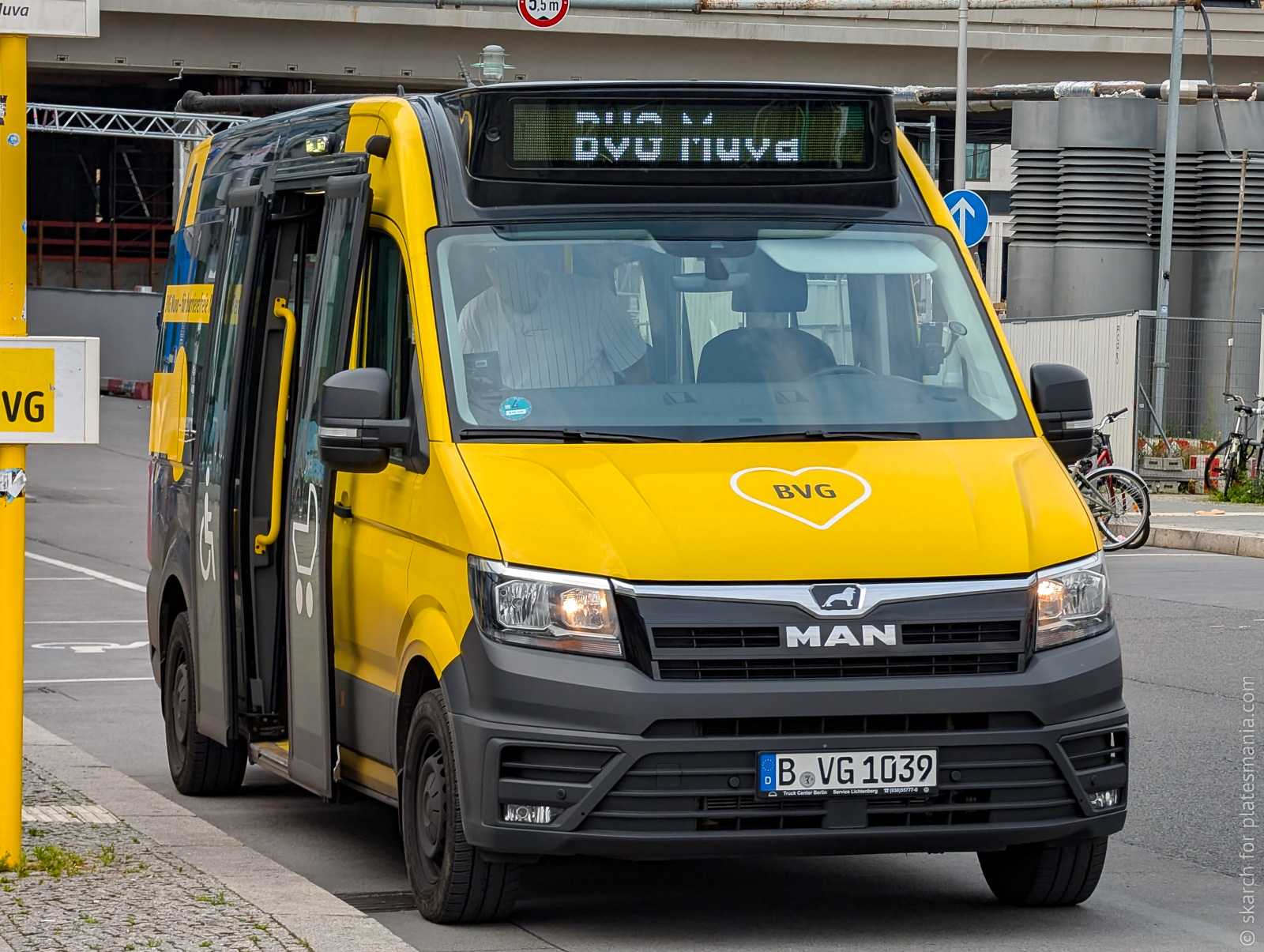 B VG 1039, MAN TGE 1st gen City Bus (UY), 2019–