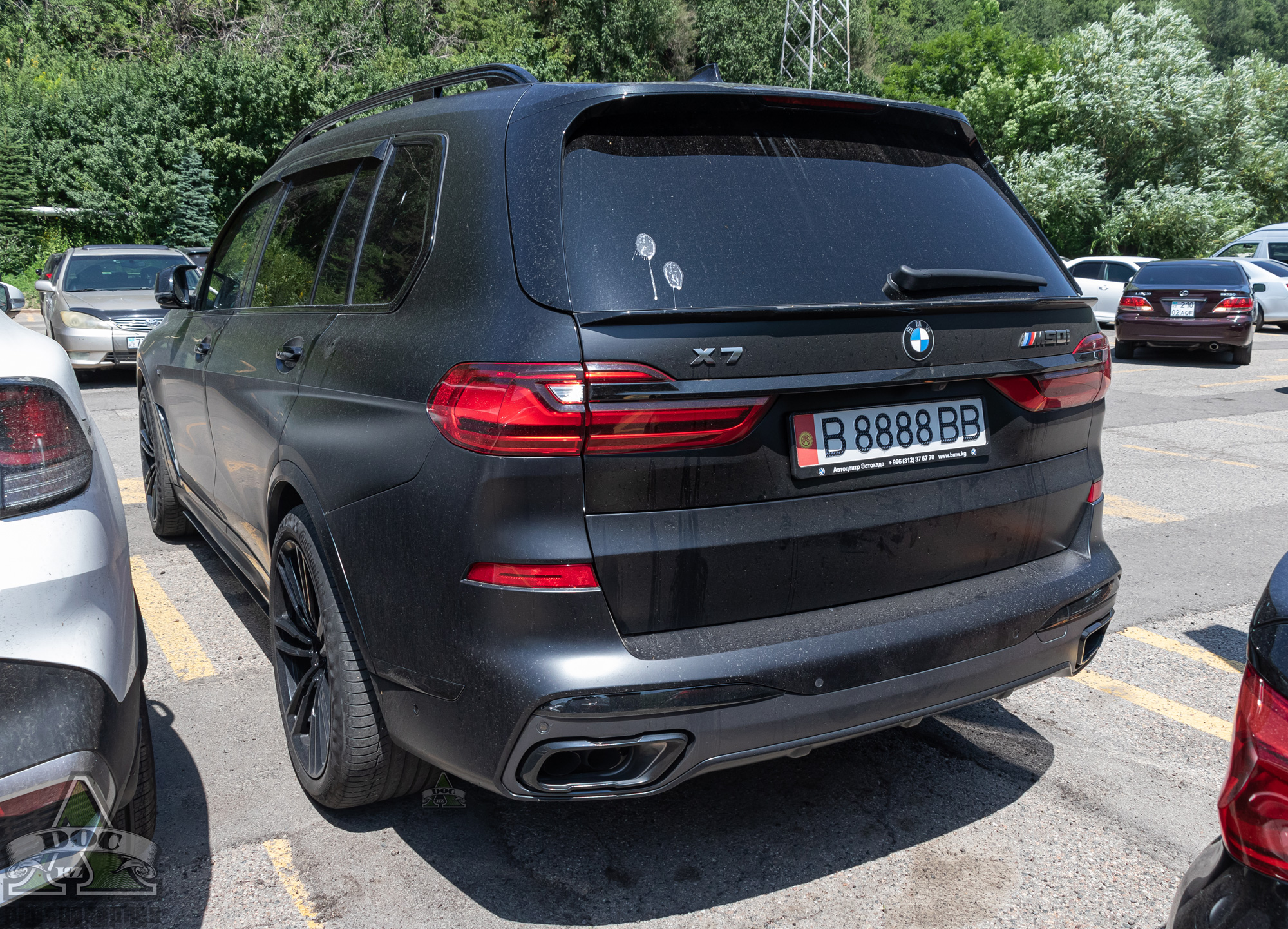 B 8888 BB, BMW X7 1st gen (G07), 2019–2022