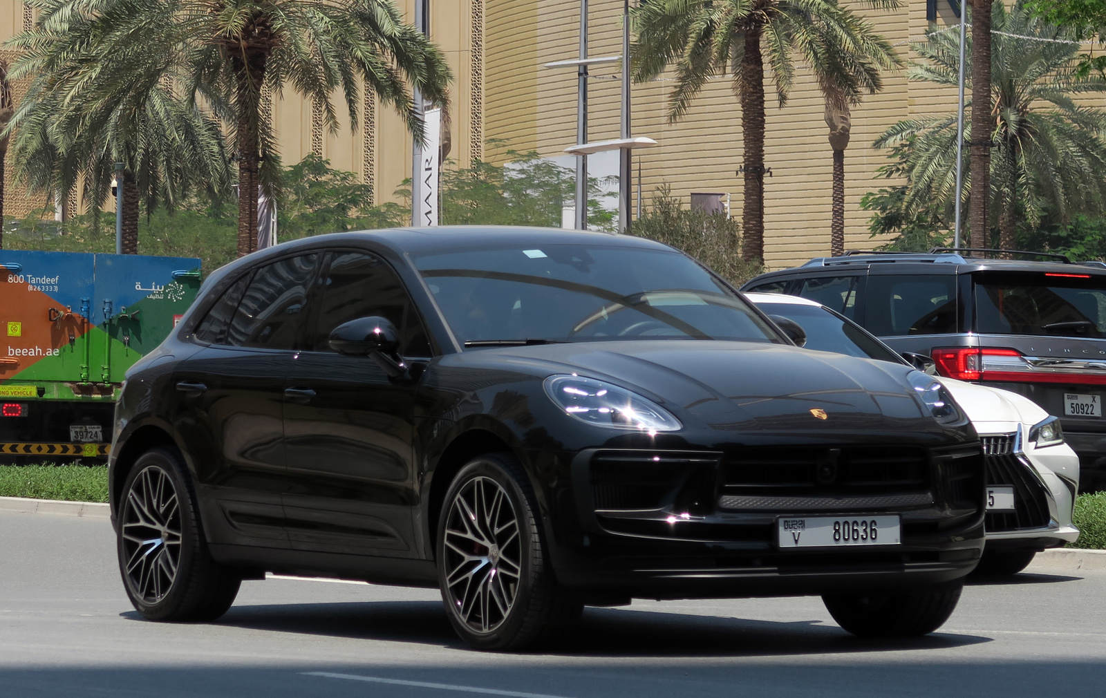 V 80636, Porsche Macan 1st gen (95B), 2nd facelift, 2021–