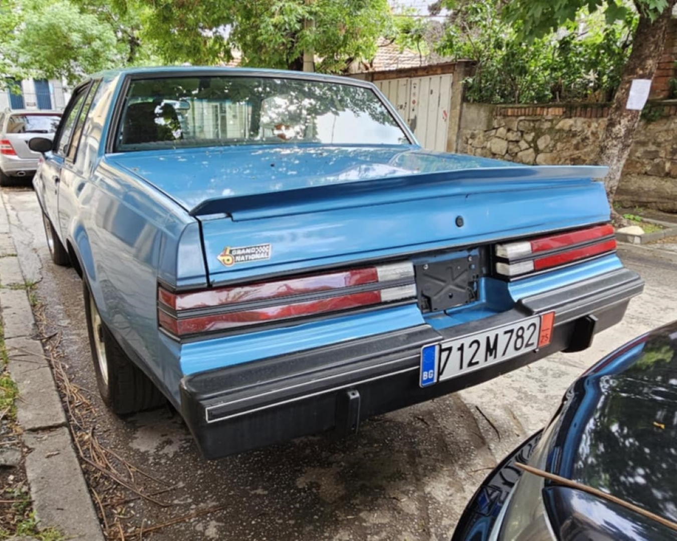 712 M 782 25, Buick Regal 2nd gen Grand National Coupé (27; G-body), 4th facelift, 1983–1987