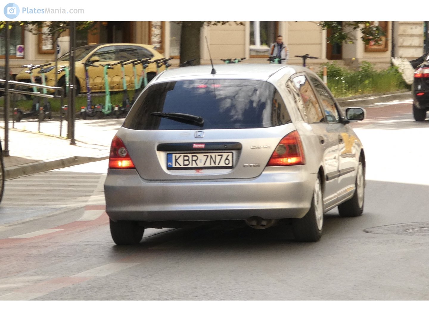 KBR 7N76, Honda Civic 
