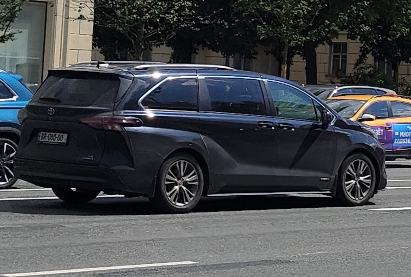 BR-080-OO, Toyota Sienna 4th gen (XL40), 2020–