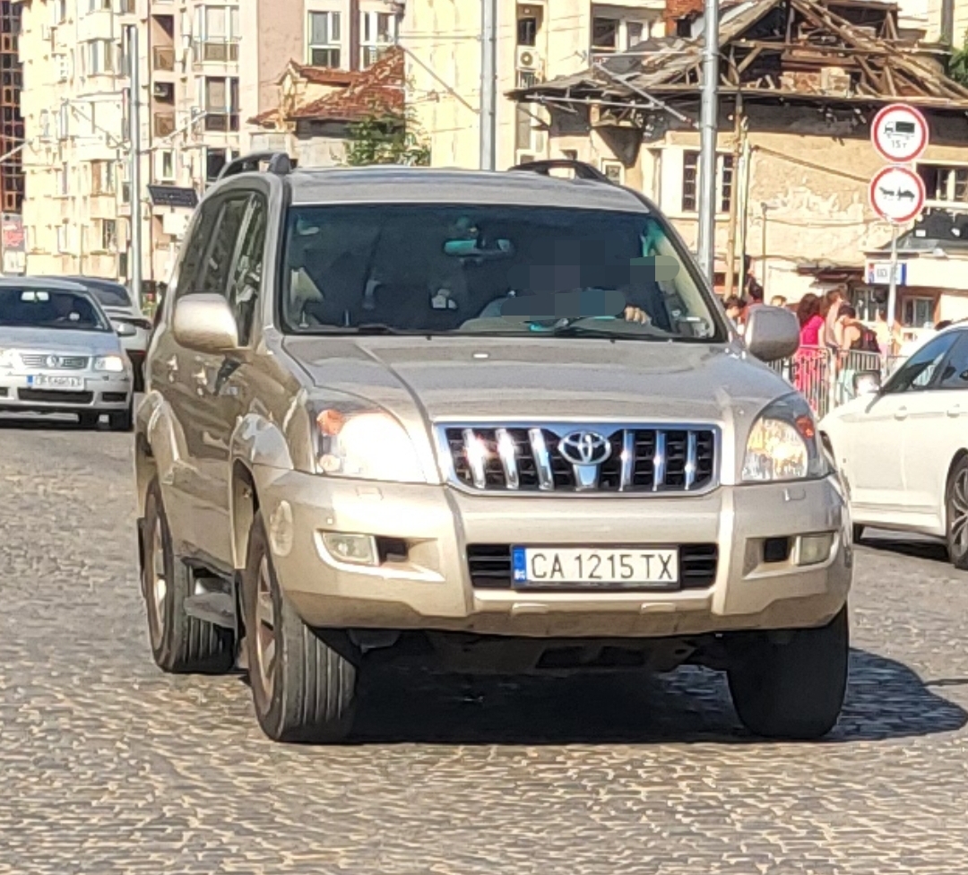 CA 1215 TX, Toyota Land Cruiser Prado 3rd gen 5-door SUV (J120), 2002–2009
