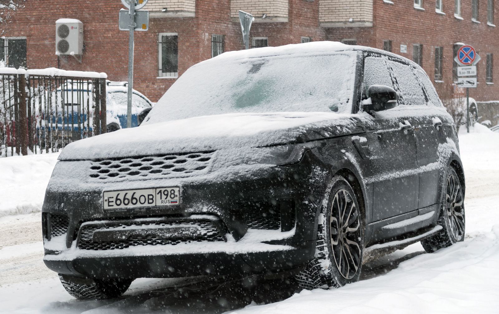 е 666 ов 198, Land Rover Range Rover Sport 2nd gen (L494), facelift, 2017–2022