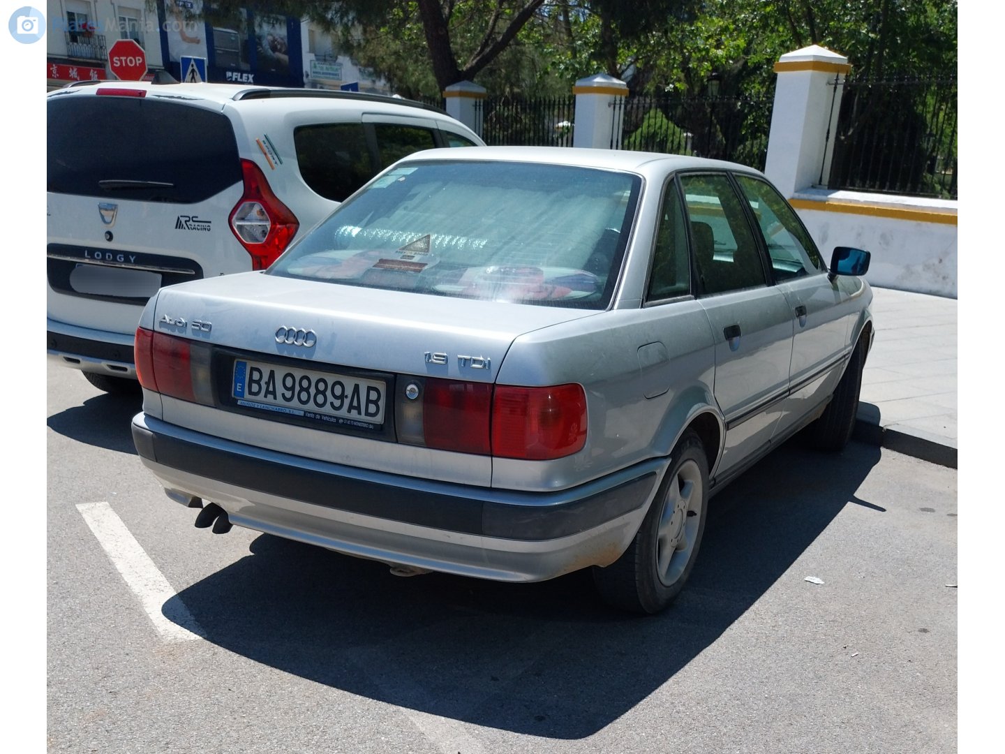 BA 9889 AB, Audi 80 4th gen Sedan (B4/8C2), 1991–1994