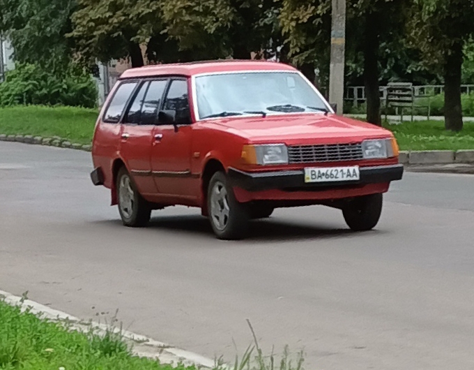 BA 6621 AA, Mazda 323 1st gen Wagon (FA4), 1977–1986