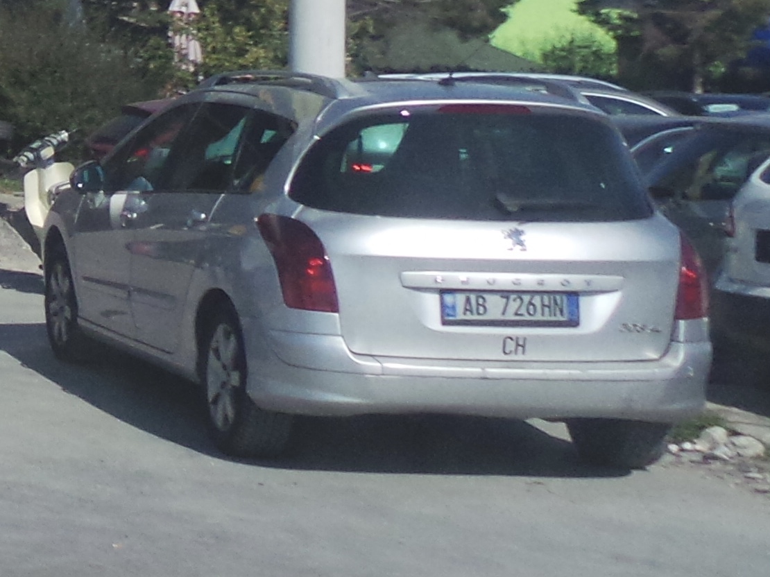 AB 726 HN, Peugeot 508 1st gen SW Wagon (W22), 2010–2014