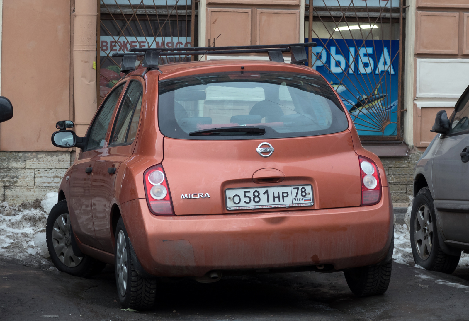 о 581 нр 78, Nissan Micra 3rd gen 5-door Hatch (K12), 2002–2010