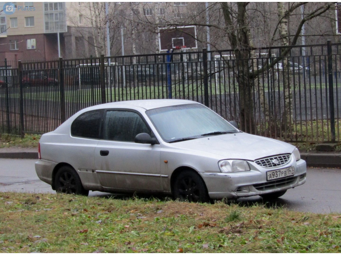 а 937 рв 147, Hyundai Accent 2nd gen 3-door Liftback (LC), facelift, 2003–2006