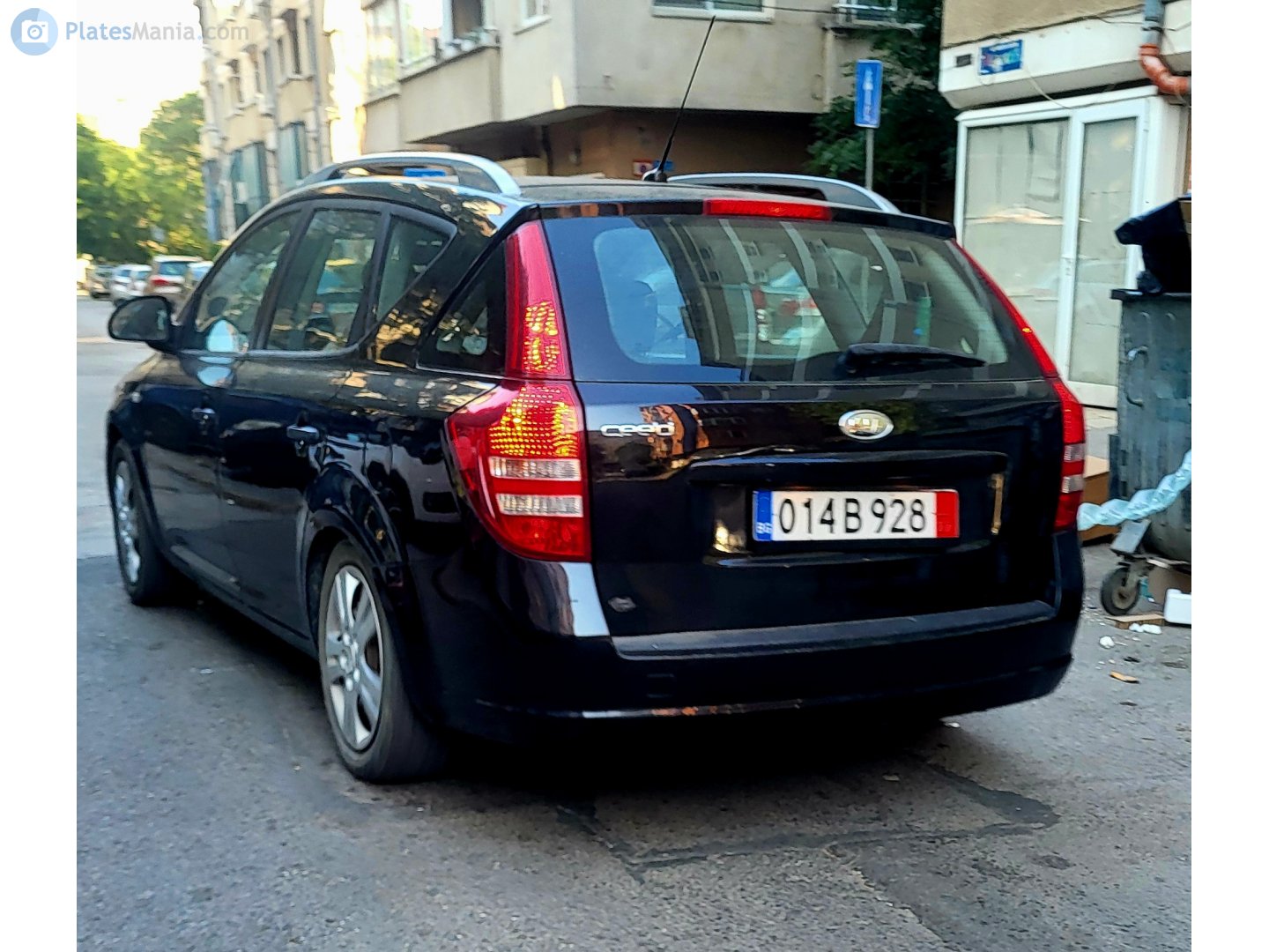 014 B 928 27, Kia Ceed 1st gen cee'd_SW (ED), 2007­–2009