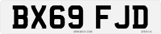 License plate of the United Kingdom, 2001 year system