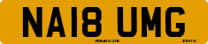 License plate of the United Kingdom, 2001 year system