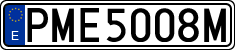 License plates of Spain, Official and military plates