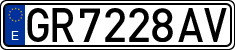 License plates of Spain, 1971 year series
