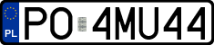 License plates of Poland, Regular car plates