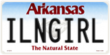 Arkansas, Vanity Plates
