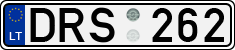 License plate of Lithuania, Cars