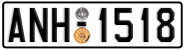 License plate of Greece, Cars