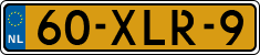 License plate of the Netherlands, Cars