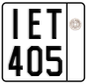 License plate of Greece, Motorcycles