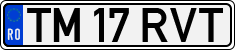 License plate of Romania, Regular plates