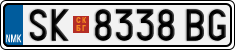 License plate of North Macedonia, Regular plates (2012)