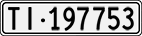 License plate of Switzerland, Cars