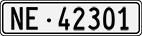 License plate of Switzerland, Cars