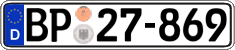 German license plate, Authorities and federal agencies