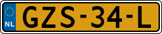 License plate of the Netherlands, Cars