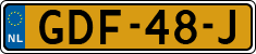 License plate of the Netherlands, Cars