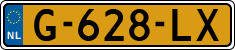 License plate of the Netherlands, Cars