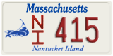 Massachusetts, Specialty plates (AB 1234)