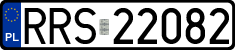 License plates of Poland, Regular car plates